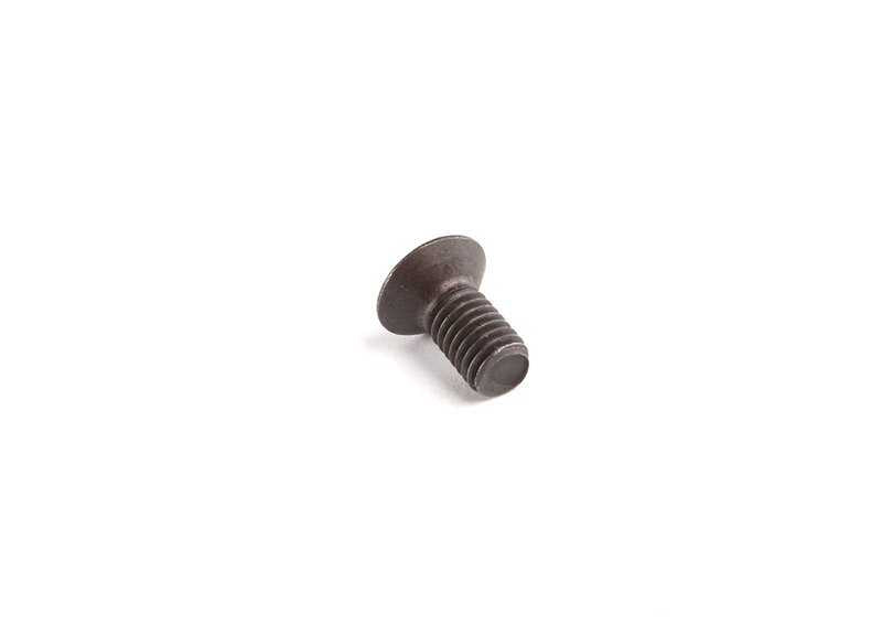 Tornillo avellanado M5x10 OEM 07119928477 para BMW E28, E24, E23 y Motorrad R248. Pieza original BMW para montaje en estabilizador, parabrisas y ajuste eléctrico de asiento.