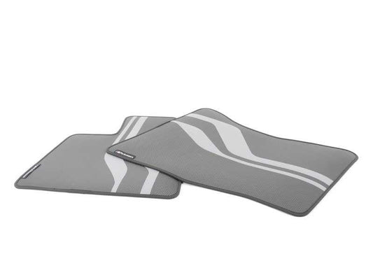 Alfombrillas delanteras M Performance OEM 51472353381 para BMW X5 F15, X5 M F85, X6 F16, X6 M F86. Original BMW.