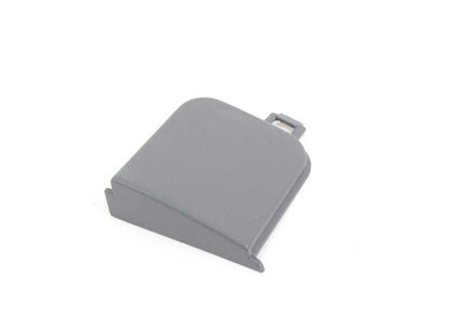 Tapa derecha para fijación de techo duro OEM 51438172806 para BMW E36. Color gris. Pieza original BMW.