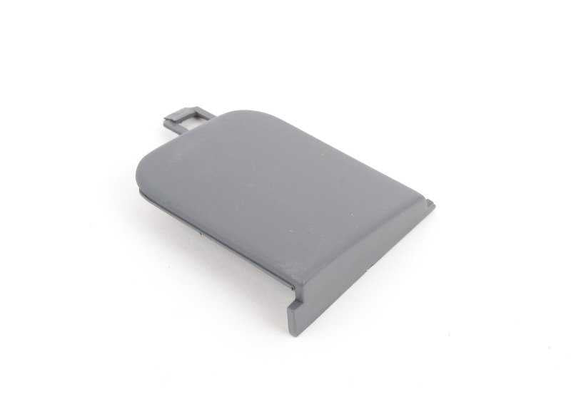 Tapa derecha para fijación de techo duro OEM 51438172806 para BMW E36. Color gris. Pieza original BMW.