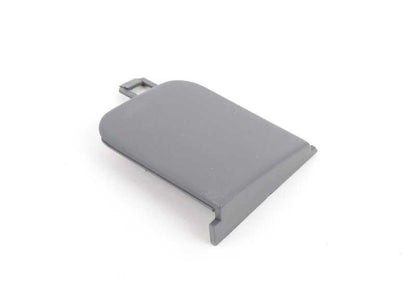 Tapa derecha para fijación de techo duro OEM 51438172806 para BMW E36. Color gris. Pieza original BMW.