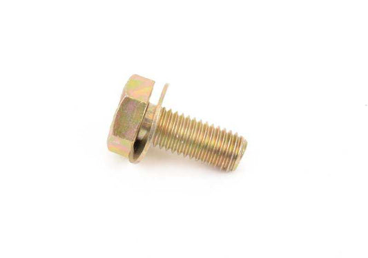 Tornillo hexagonal con arandela OEM 07119913916 para BMW E30, E28, E34, E24, E23, E32. Apto para motor, escape, motor de arranque y asiento. Repuesto original BMW.