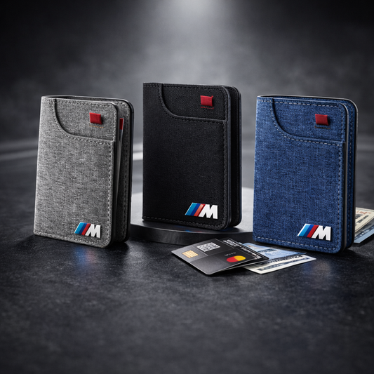 Cartera ///M BMW compacta tipo tarjetero con billetero