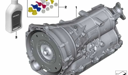 Kit automatique de boîte de vitesses 24007642297 pour BMW F07, F10, F11. BMW d'origine