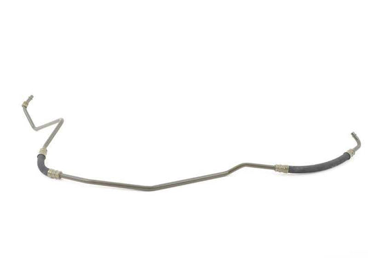 Tubo de retorno del radiador de aceite OEM 17221742484 para BMW E31 840Ci (M62, automático). Original BMW.