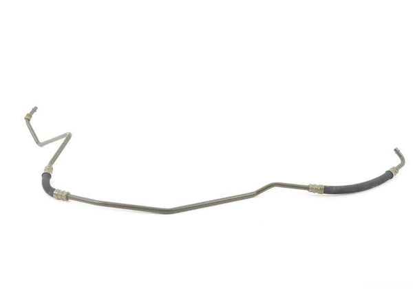 Tubo de retorno del radiador de aceite OEM 17221742484 para BMW E31 840Ci (M62, automático). Original BMW.
