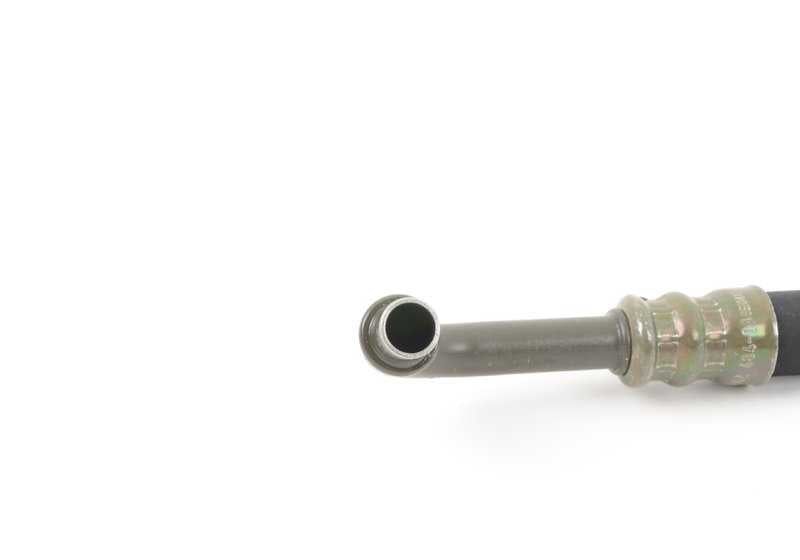 Tubo de retorno del radiador de aceite OEM 17221742484 para BMW E31 840Ci (M62, automático). Original BMW.