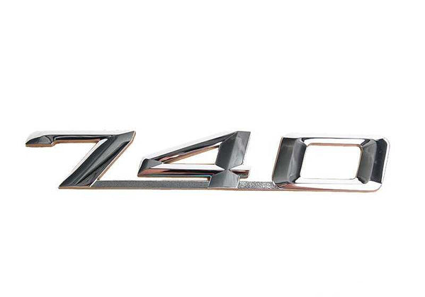 Emblema pegado trasero para BMW Serie 7 E32, E38 (OEM 51148139836). Original BMW