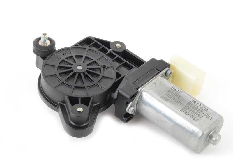 Motor elevalunas trasero izquierdo OEM 67627341563 para BMW F20, F20N, F30, F30N, F31, F31N, F35, F35N, F80, F80N. Original BMW.