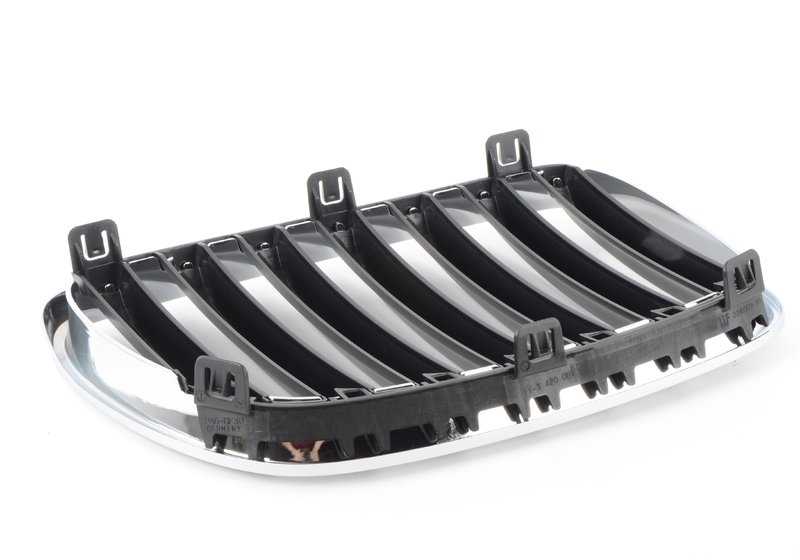 Kidney Grille, front, Graphitmetallic for BMW E83 LCI. Original BMW
