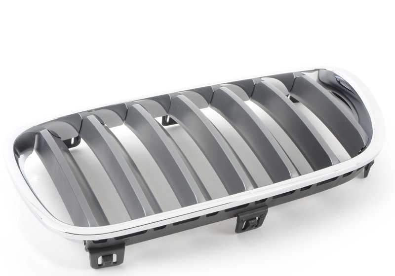 Kidney Grille, front, Graphitmetallic for BMW E83 LCI. Original BMW