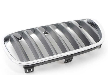 Kidney Grille, front, Graphitmetallic for BMW E83 LCI. Original BMW
