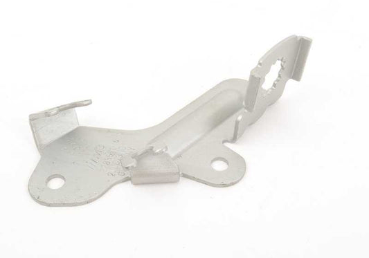 Soporte izquierdo para latiguillo de freno OEM 34302283571 para BMW E82 M Coupé, E90 M3, E92 M3. Compatible con modelos con motor S65 y N54. Original BMW.