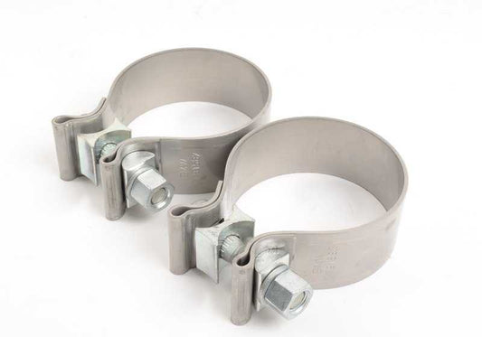 Cola de escape cromada M Performance OEM 18302349213 para BMW X5 F15. Mejora el aspecto deportivo con diseño tipo 8 cilindros. Original BMW.