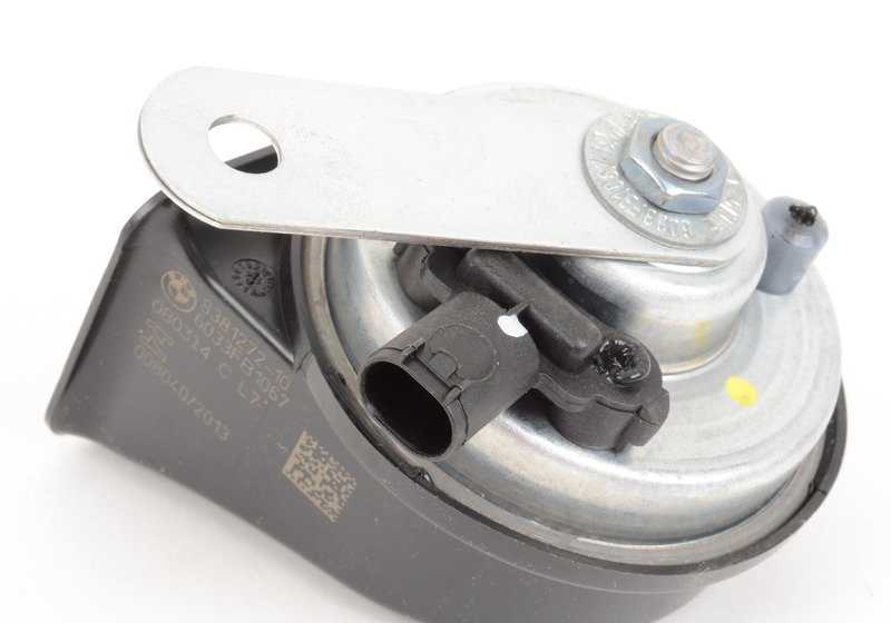 Claxon agudo 510 Hz OEM 61338381272 para BMW E39. Original BMW.