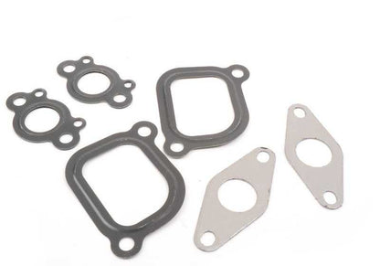 Juego de juntas de culata sin amianto OEM 11120392976 para BMW E60, E61, E63, E64. Compatible con motores específicos de 5 y 6 cilindros. Original BMW.