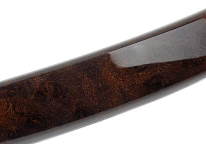 Moldura madera veta de álamo delantera izquierda OEM 51416959333 para BMW Serie 5 E60, E61. Original BMW.