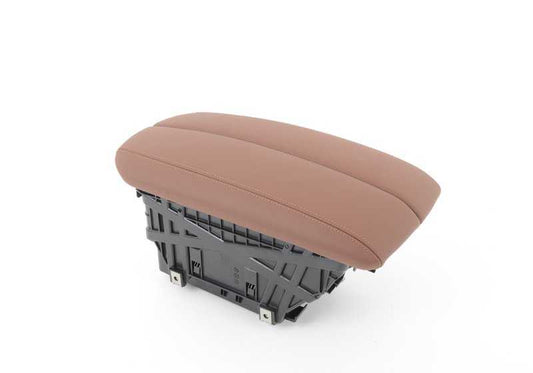 Reposabrazos central delantero de cuero OEM 51169285084 para BMW F15, F16. Original BMW.