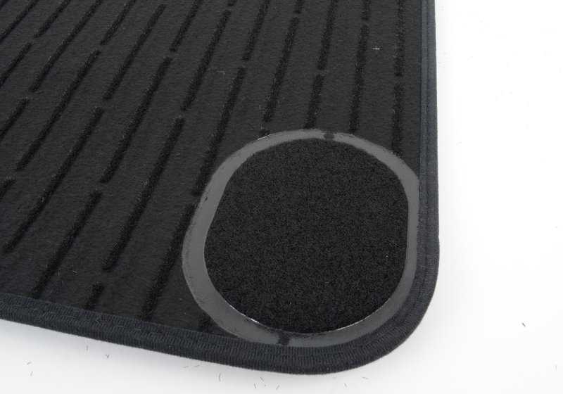 Juego de Alfombrillas de Velours para BMW Serie 7 E65 (OEM 51477128075). Original BMW