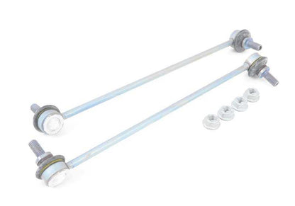 Kit de reparación bieletas delanteras OEM 31352318481 para MINI R50, R52, R53, R55, R56, R57, R58, R59. Incluye 2 bieletas y 4 tuercas. Original MINI.