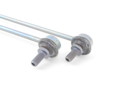 Kit de reparación bieletas delanteras OEM 31352318481 para MINI R50, R52, R53, R55, R56, R57, R58, R59. Incluye 2 bieletas y 4 tuercas. Original MINI.