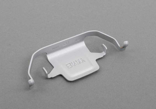Clip muelle diseño freno trasero con logo BMW OEM 34216860103 para BMW F30, F31, F32, F33, F34, F36. Pieza original BMW.