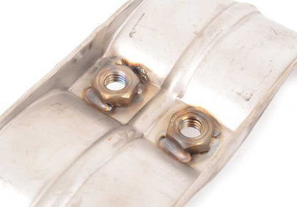 Abrazadera superior escape OEM 18201440287 para BMW E46, E83. Original BMW.