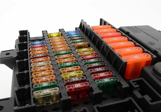 Fuse box for BMW Z4 E85, E86 (OEM 61148384629). Original BMW.