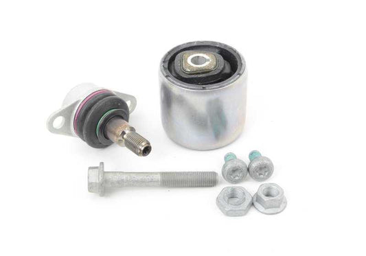 Kit de reparación tirante suspensión OEM 31122405864 para BMW E90, E91, E92, E84 (todos los modelos compatibles con xDrive). Original BMW.
