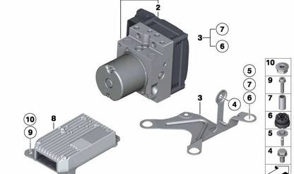 Kit de Reparación Unidad de Control DXC para BMW F10, F11, F12, F13 (OEM 34526852829). Original BMW