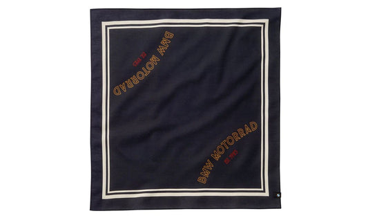 Bandana conmemorativa 100 años OEM 76617109820 para BMW Motorrad. Compatible con todos los modelos BMW Motorrad. Producto original BMW.