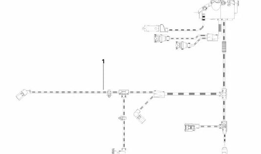OEM 12517549275 Cablaggio del motore per BMW E87, E90, E91. BMW originale.