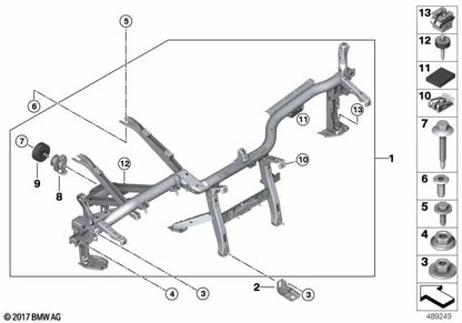 BMW X3 F97, G01, G08, X4 F98, G02 (OEM 51459493404). BMW original.