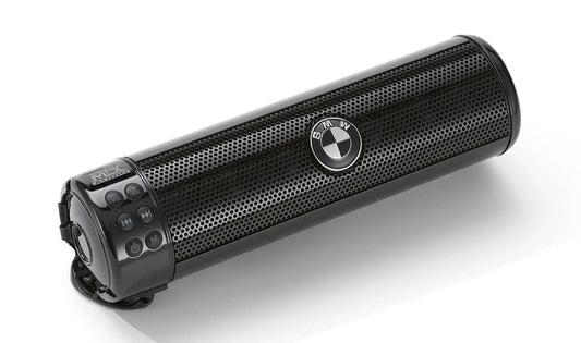 Jeu de haut-parleurs noirs OEM 77522469293 pour motos BMW R18, R18 Classic. BMW Motorrad d'origine.