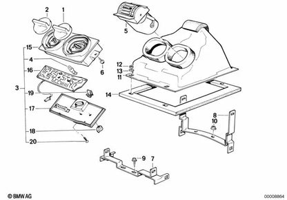 Parafuso de Linsenblechschraube para BMW 3 E21 Series, E30 Series 5 E28, E34 Série 6 E24 Série 7 E23, E32 Series 8 E31 (OEM 071199077707). BMW original