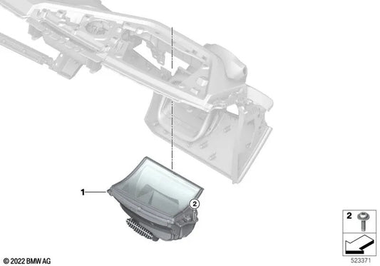 Display head-up per BMW G70 (OEM 62305A5D2E0). BMW originale.