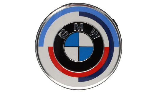 Tapas centrales 50 Aniversario Motorsport OEM 36135A37E40 para BMW F40, F44, F45, F46, G42, G87, G20, G21, G28, G80, G81, G22, G23, G26, G82, G83, F90, G30, G31, G38, F91, F92, F93, G14, G15, G16, F48, F39, G01, G08, G02, G05, G18, G06, G07, G29. Ori