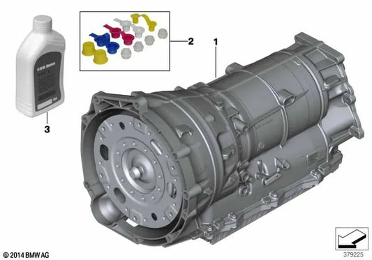 Transmissão automática RP para BMW F15, F16 (OEM 24009487497). BMW original