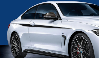 Vinilos decorativos M Performance OEM 51142457658 para BMW Serie 4 F32, F33. Original BMW.