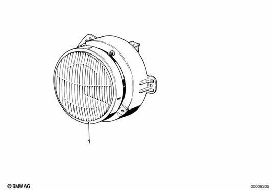 Right headlight for BMW 3 Series E21 (OEM 63121362678). Original BMW