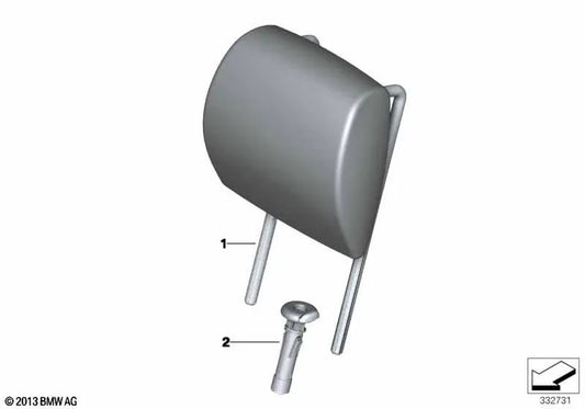 Porta posteriore in pelle per BMW X5 F15 (OEM 52307354027). BMW originale