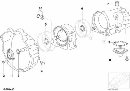 Fugenregelungsdeckel für BMW E36, E46, E34, E39 (OEM 24337520734). Original BMW.