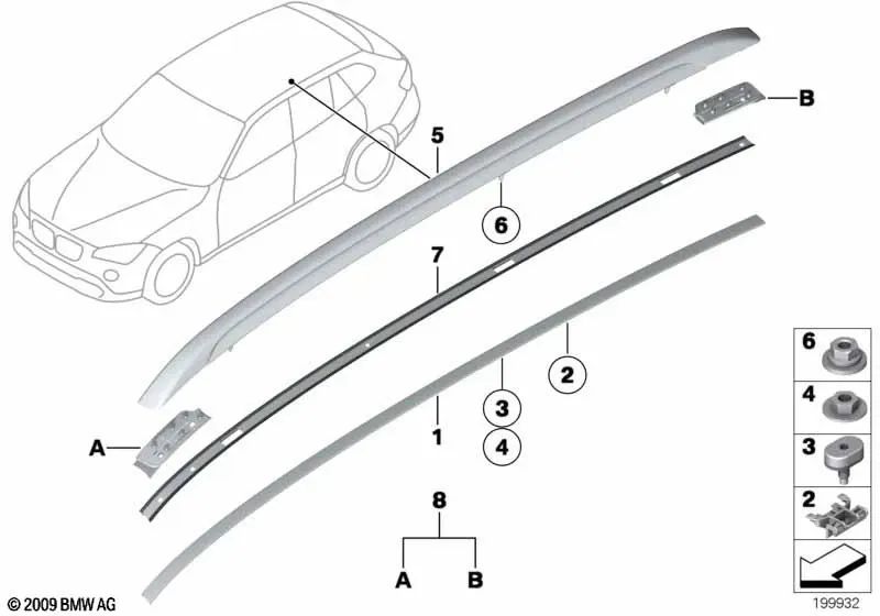 Tornillo para BMW Serie 3 E91, E91N y X1 E84 (OEM 07147174961). Original BMW
