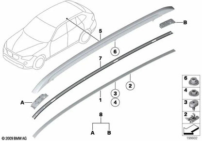 Tornillo para BMW Serie 3 E91, E91N y X1 E84 (OEM 07147174961). Original BMW
