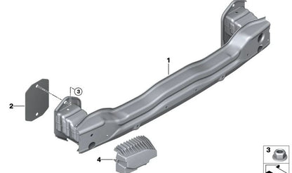Junta OEM 51127400673 para BMW X3 {F25, F97, F97N, G01, G01N, G08, G08E, G08F, G08N, G45} y X4 {F26, F98, F98N, G02, G02N}. Original BMW.