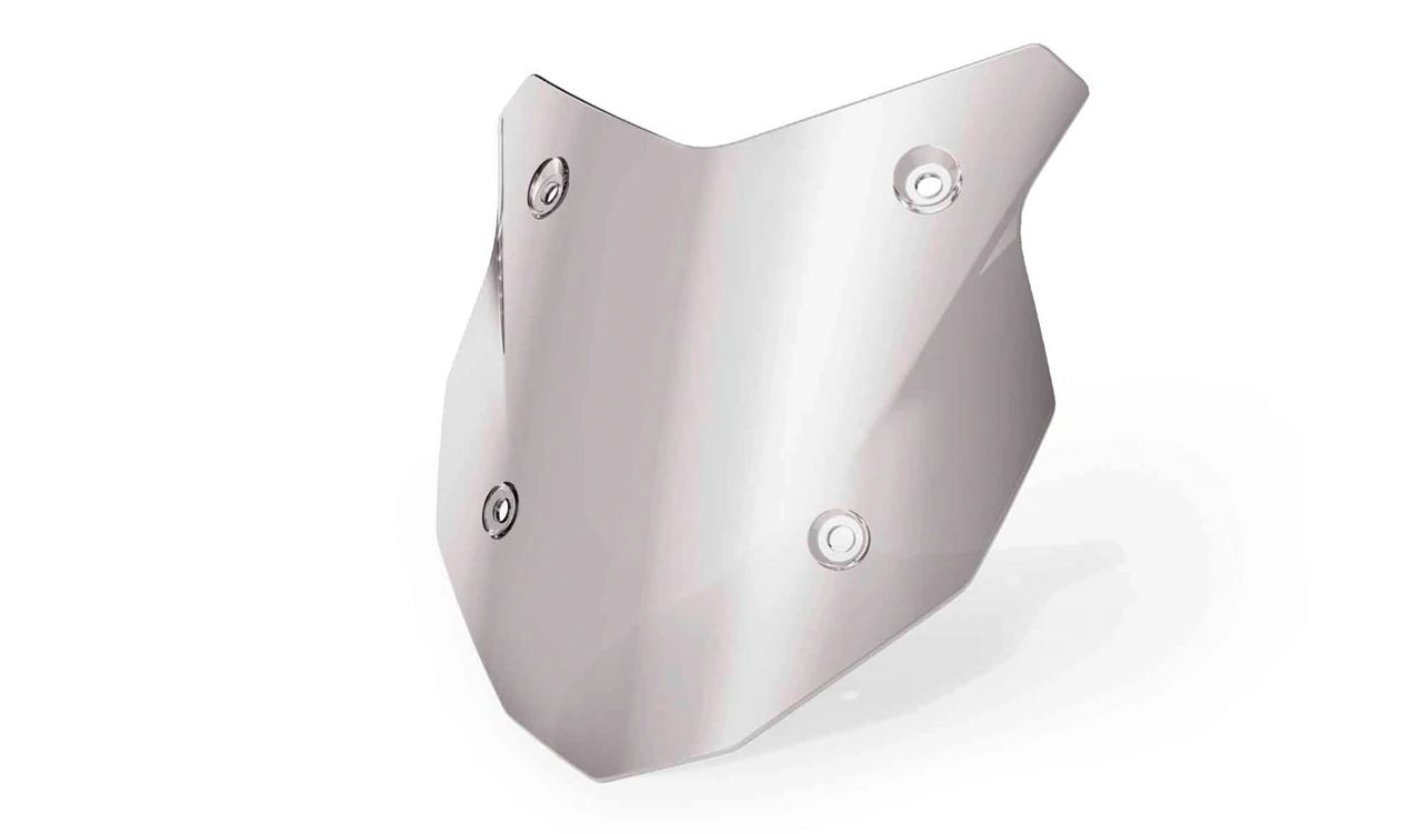 Parabrisas deportivo tintado OEM 77338409972 para motos BMW F 900 XR, F 900 XR A2, F 900 XR 25, F 900 XR A2 25. Original BMW Motorrad.