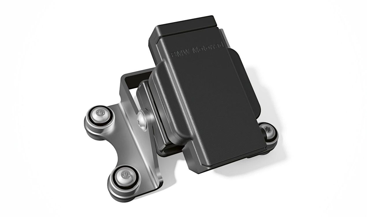 Kit de support de navigation OEM 77522880697 pour motos BMW S 1000 R (K63), M 1000 R (KM3). BMW Motorrad d'origine.