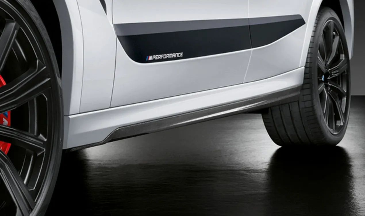 M Performance side skirts for BMW X6 F96, G06 (OEM 51192469973). Genuine BMW