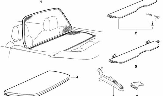 Soporte de goma OEM 82240000618 para BMW E36. Pieza original BMW, se vende en pareja (izquierda y derecha). Ideal para sustituir soportes de goma desgastados en carrocería o bastidor.