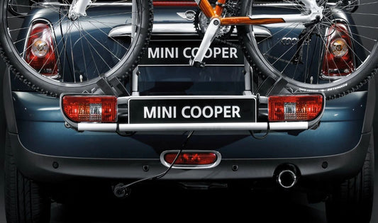 Suporte traseiro de 2 bicicletas OEM 82722230146 para MINI Countryman R60 (2010-2016), MINI Paceman R61 (2012-2016). MINI originais.